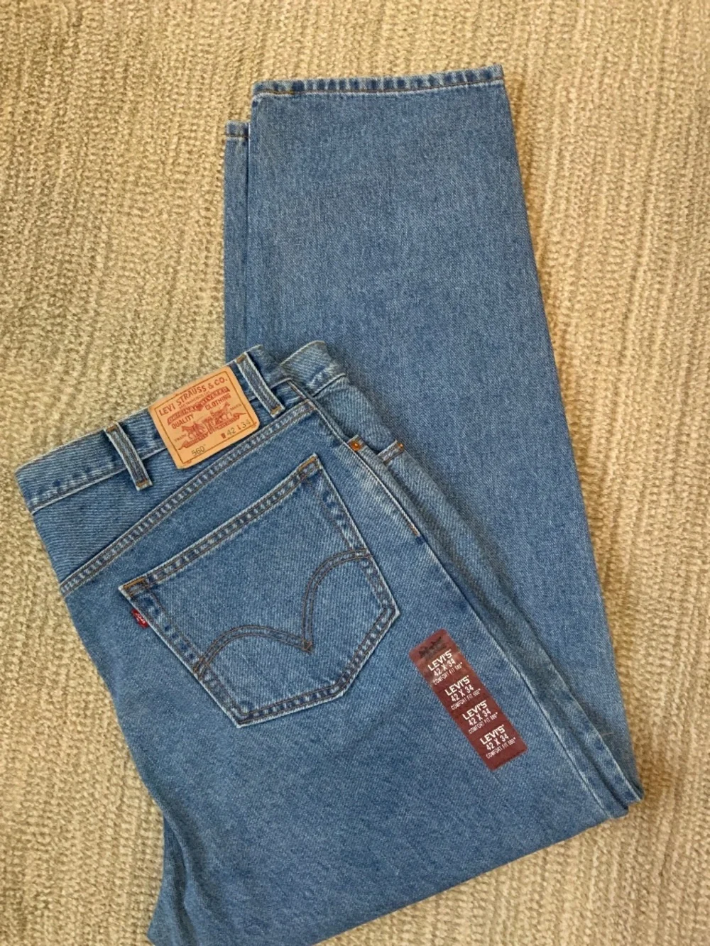 Men’s Levi’s Comfort fit 560 42x34 blue